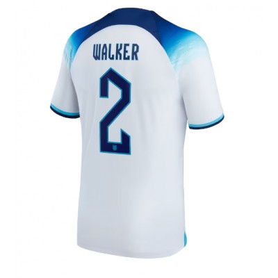 Moški Nogometni dresi Anglija Kyle Walker #2 Domači SP 2022 Kratek Rokav